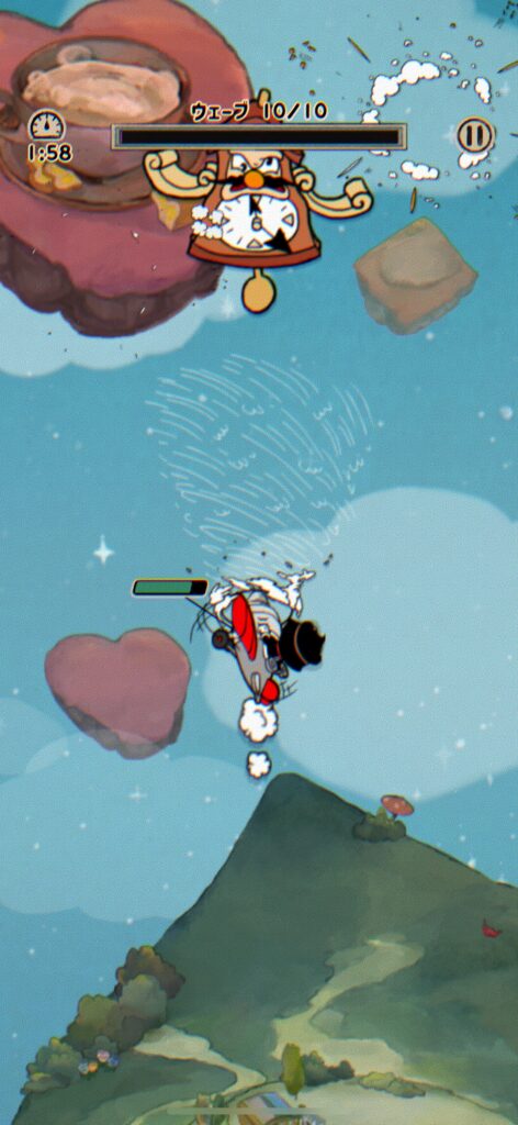 魅力その2：弾を吸収して逆手に取る独自システム